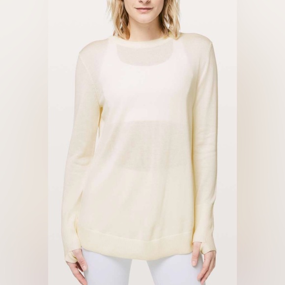 lululemon athletica Sweaters - Lululemon Still at Ease Pullover Sweater